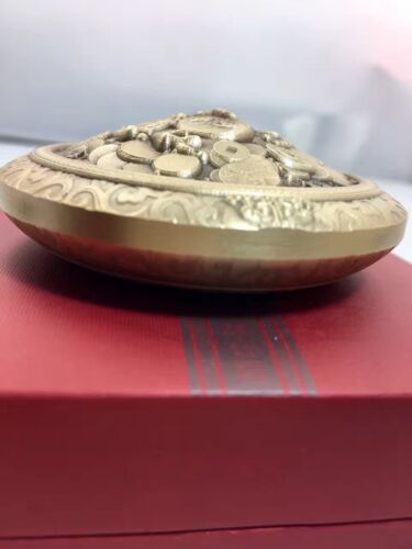 2016 Shenyang Mint Treasure Bowl Brass medal ;Fortune Gift item;Mintage:1000 - Fresh Stock Dated February 2026
