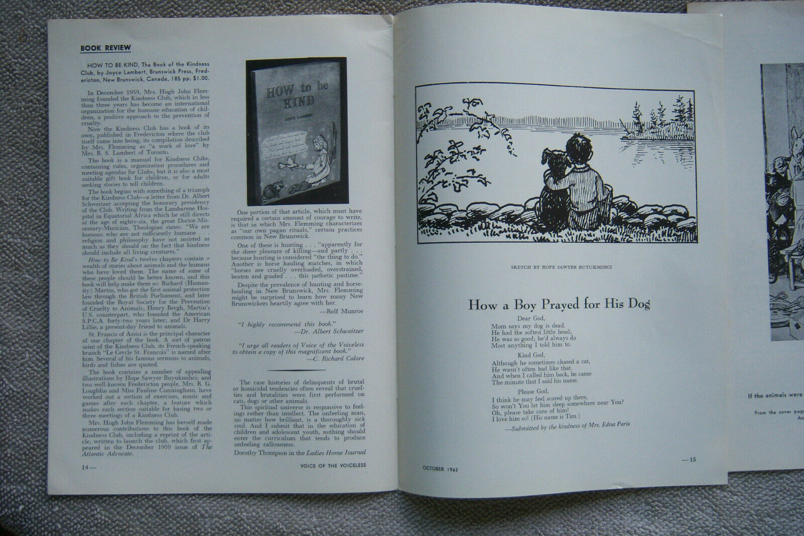 VOICE OF THE VOICELESS set of 2 October 1963 & February 1964 Calore Publications - Fresh Stock Dated December 2025