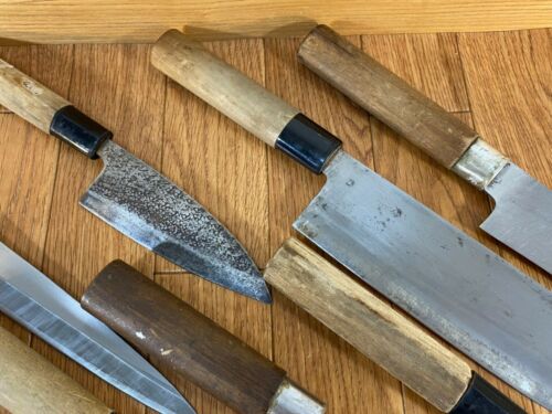 Japanese Chef's Kitchen Knife Set 12 Piece DEBA NAKIRI YANAGIBA from Japan UK238 - Fresh Stock Dated December 2025