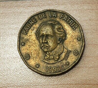 1993 Dominican Republic 1 Peso - Fresh Stock Dated February 2026