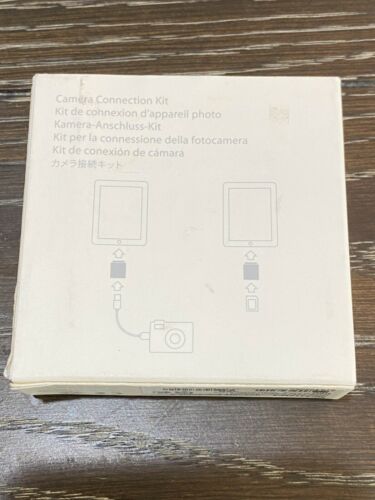 Genuine Apple iPad Camera Connection Kit MC531ZM/A NEW Quantity2(A1362 & A1358) - Fresh Stock Dated February 2026