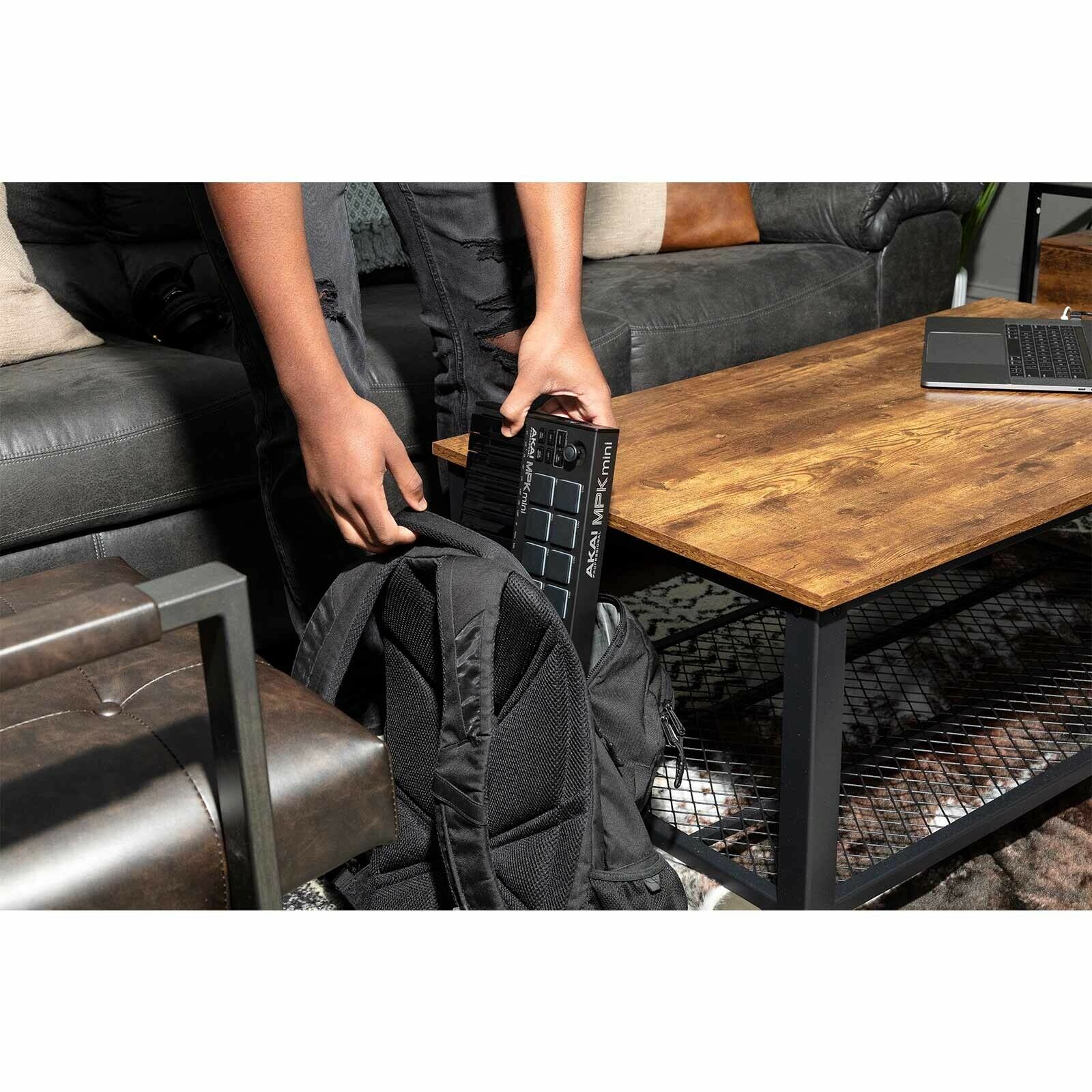 Akai MPK Mini MK3 25-Key USB Keyboard Pad Controller Black w Software & Case - Fresh Stock Dated February 2026