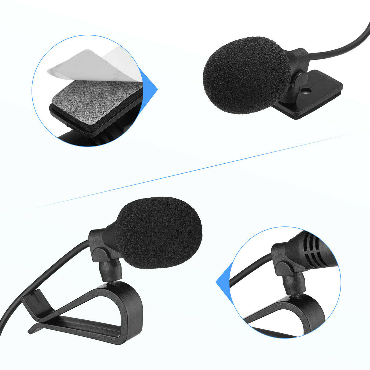 Car Radio Stereo GPS 3.5mm Microphone DVD Bluetooth Enabled Audio External Mic - Fresh Stock Dated February 2026