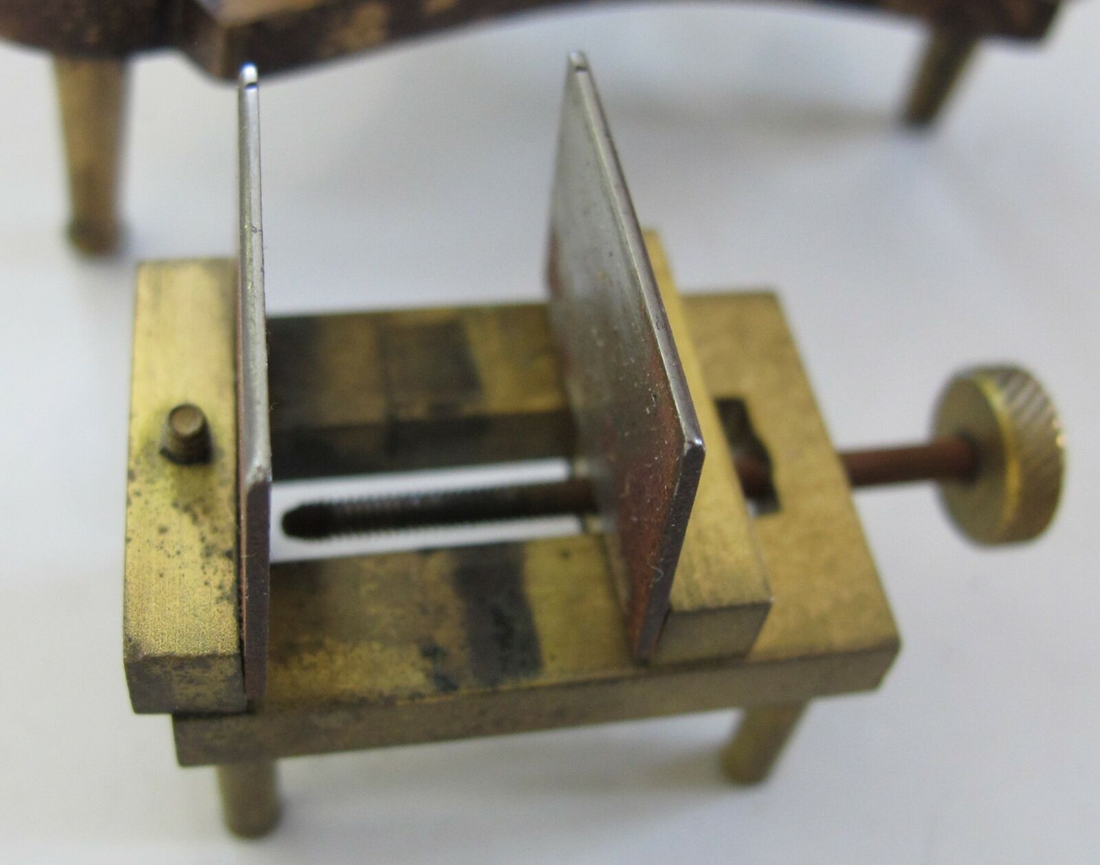 Lot Two (2) BALANCE POISES - Brass with Metal & Agate Jaws - Watch Repair Tools - Fresh Stock Dated February 2026