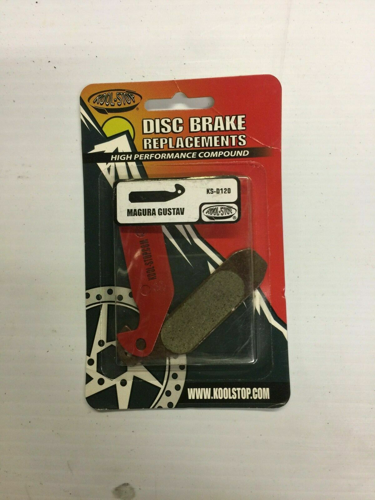 Kool Stop Magura Gustav Disc Brake Pads KS-D120 Vintage MTB Downhill USA Charity - Fresh Stock Dated February 2026