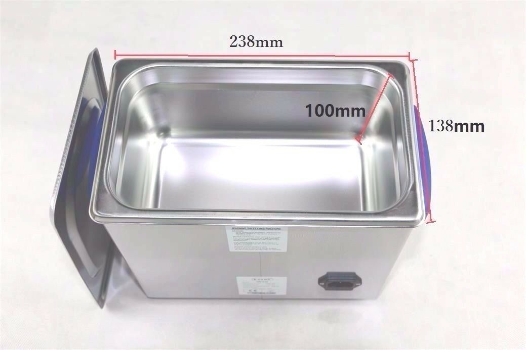 3L Printer Heads Ultrasonic Cleaner  Sweep Degas Heated Timer 4L 6L 10L 12L - Fresh Stock Dated February 2026