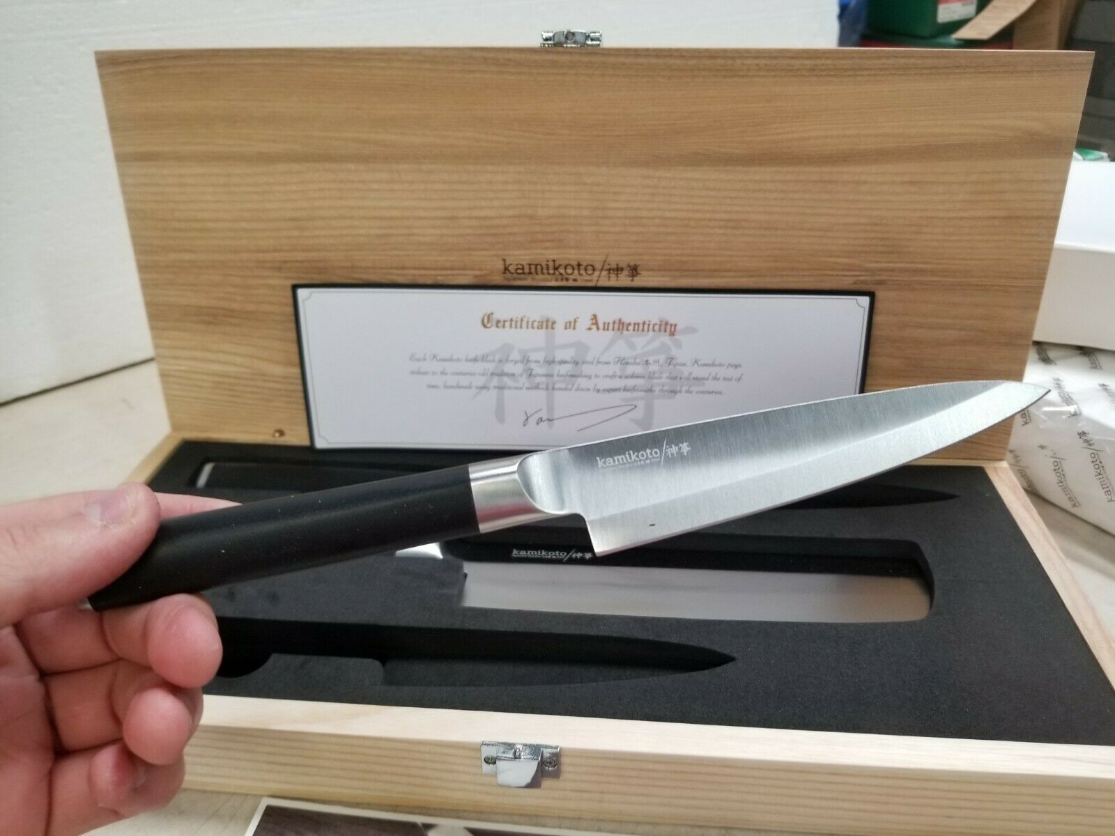 Kamikoto Kanepki Knife Set w/ Presentation Box, Open Box - Fresh Stock Dated December 2025