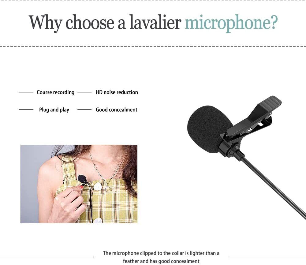 External 3.5mm Microphone/Mic Hands Free for Car Radio Stereo Video DVD Laptop - Fresh Stock Dated February 2026