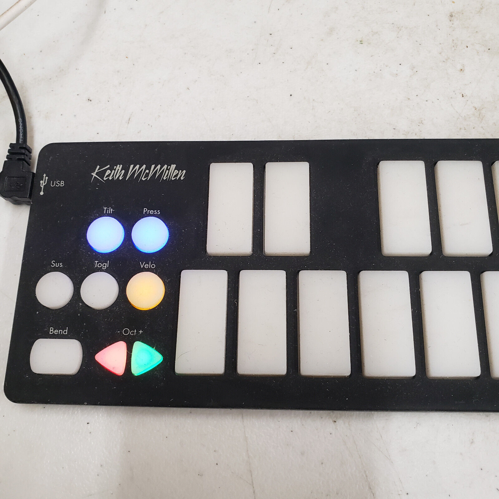 Keith McMillen K-Board Smart Keyboard K-716 (black) - Fresh Stock Dated February 2026