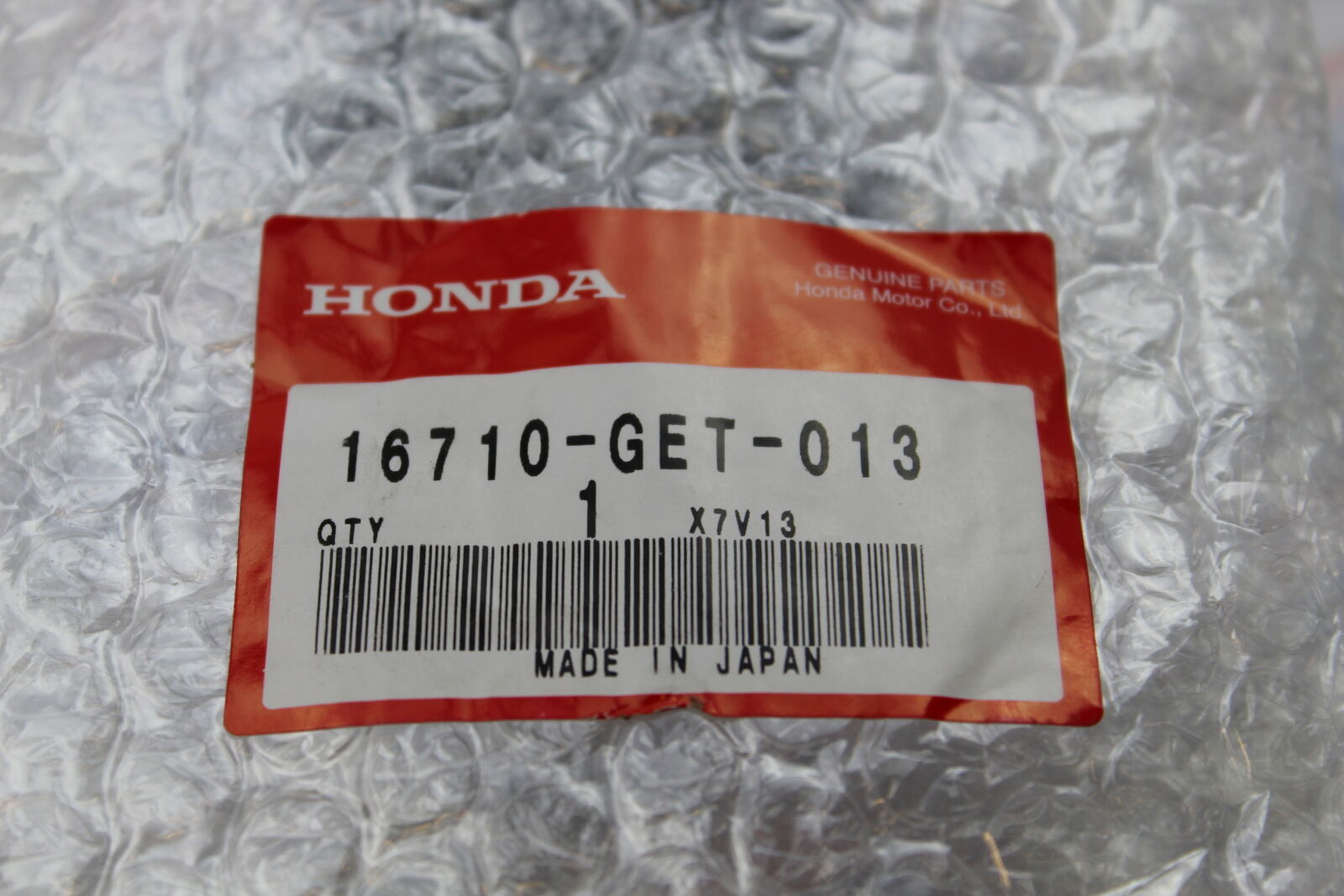 OEM FUEL PUMP GAS PETROL SENDER UNIT 16710-GET-013 - Fresh Stock Dated February 2026
