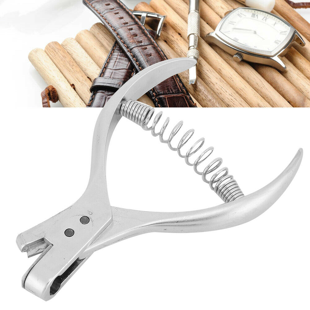 Leather Strap Incision Cutting Pliers Watchband Notching Plier Watch Repair Tool - Fresh Stock Dated February 2026
