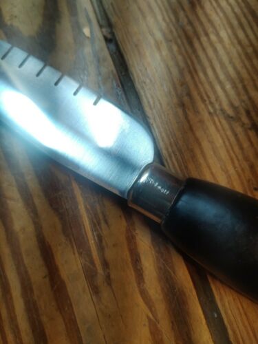 VINTAGE 1930 GENEVA CUTLERY LINDSAY BREAD KNIFE W SWASTIKA LOGO USA RARE - Fresh Stock Dated December 2025