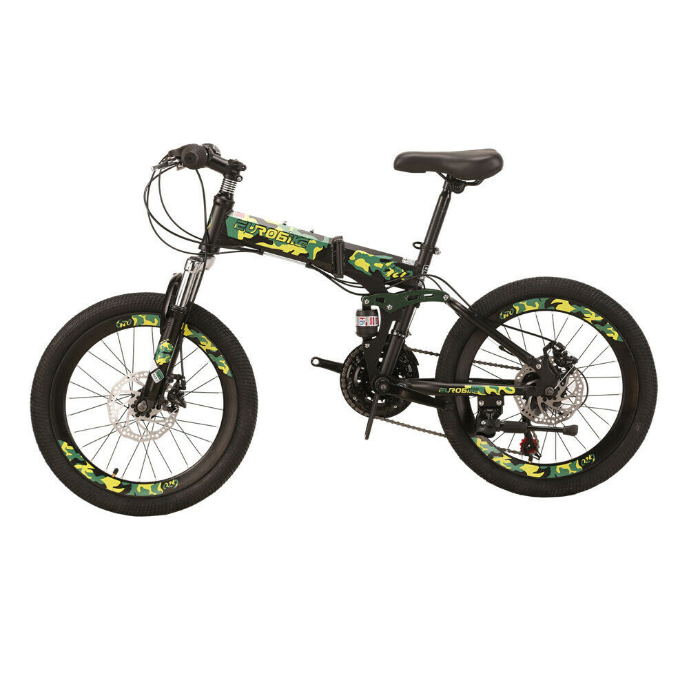 G20 Suspension Folding Bike 20 Muti Spoke Wheel 18 Speed Unisex Youth Bicycle - Fresh Stock Dated February 2026