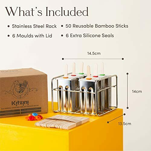 Stainless Steel Popsicle Molds BPA Free – Eco Friendly, Rust-Resistant Popsicle - Fresh Stock Dated December 2025