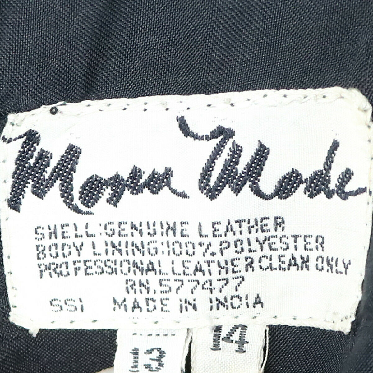 Mona Mode Vintage Women Tartan Plaid Suede Leather Patchwork Mini Skirt, Size M - Fresh Stock Dated February 2026