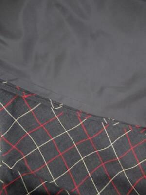 Vintage Liz Claiborne Skirt Gray Beige Red Plaid Wool Lined Long Women's Size 16 - Fresh Stock Dated February 2026