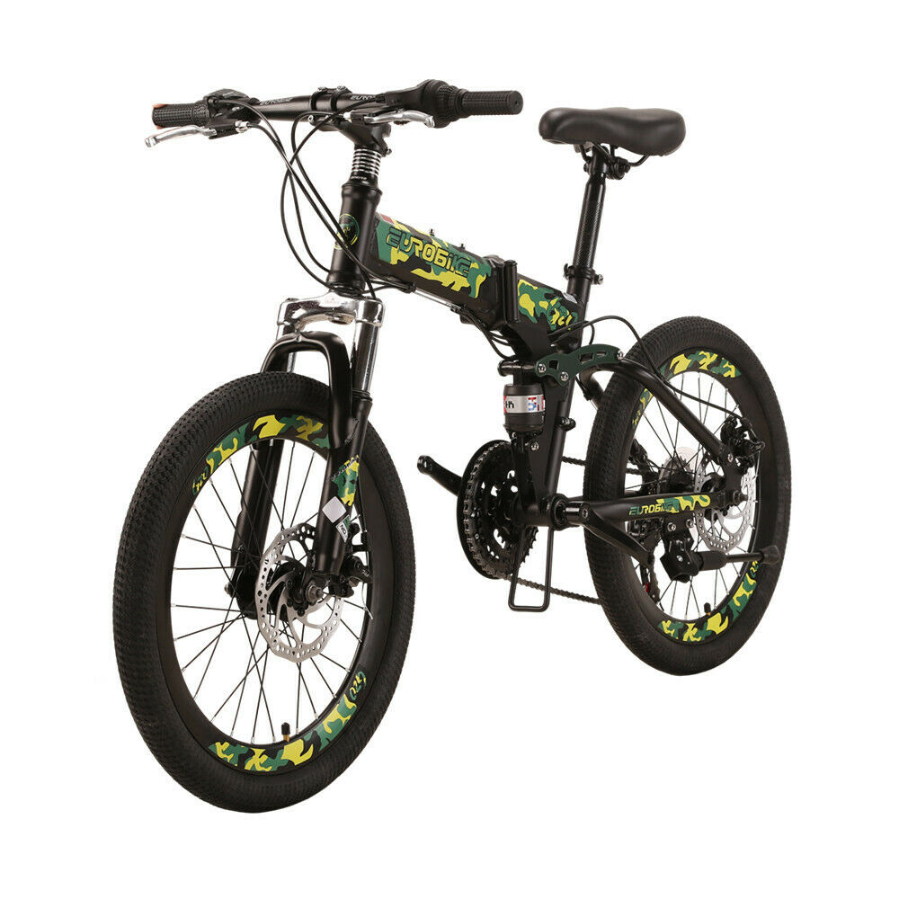 G20 Suspension Folding Bike 20 Muti Spoke Wheel 18 Speed Unisex Youth Bicycle - Fresh Stock Dated February 2026