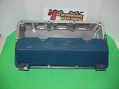 Roush Racing Ford Valve Covers for Yates C-3 Aluminum Heads with Oilers NASCAR - Fresh Stock Dated February 2026