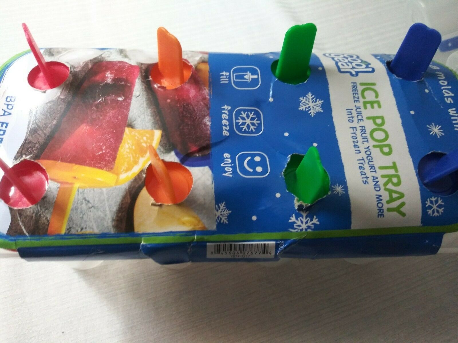 Cool Gear 2(8-count)+1 Classic Ice Pop Tray: Lot of 3 (BPA Free Popsicle Molds) - Fresh Stock Dated February 2026