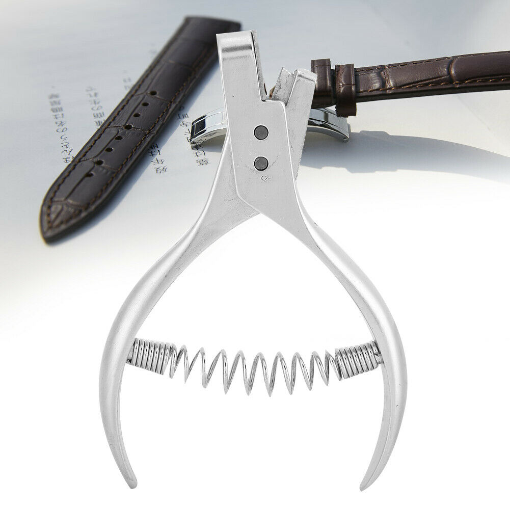 Leather Strap Incision Cutting Pliers Watchband Notching Plier Watch Repair Tool - Fresh Stock Dated February 2026