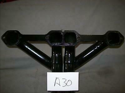 SCHOENFELD 18* Left Header SBC w/Slip-on Collector IMCA NASCAR UMP -200712(A30) - Fresh Stock Dated February 2026