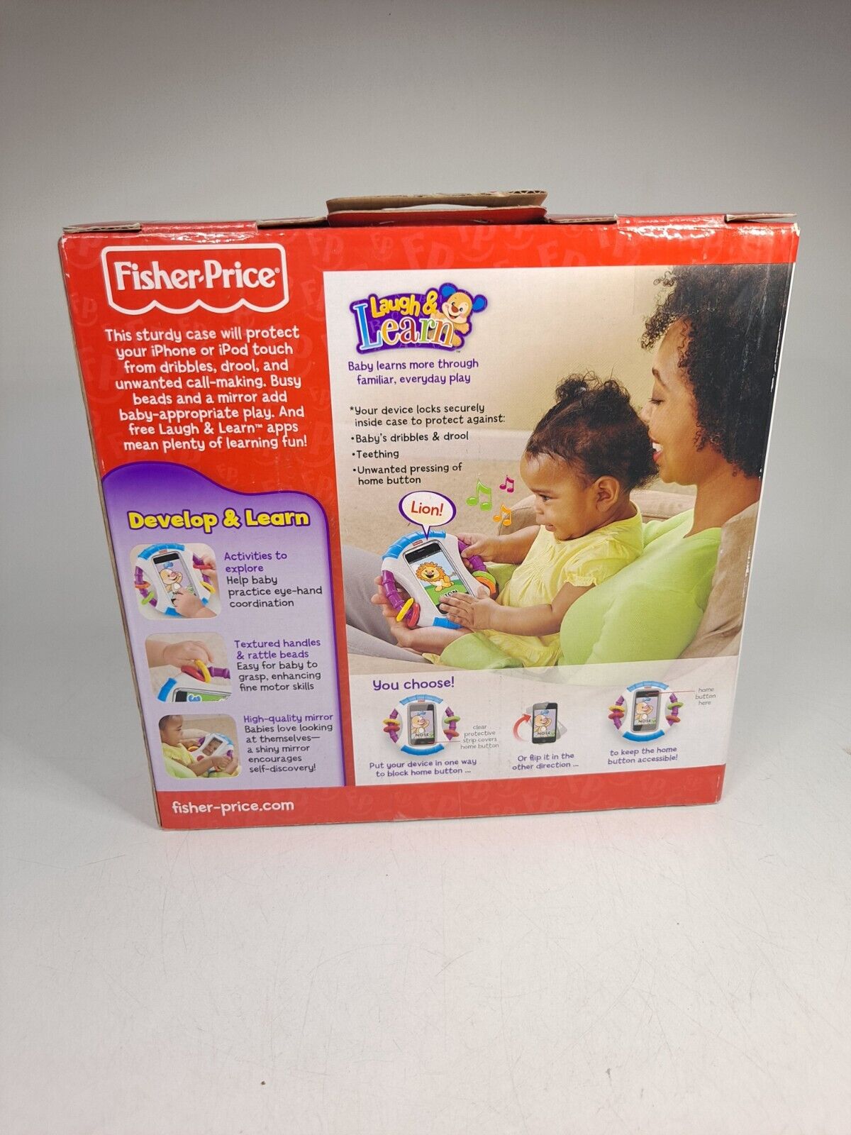 👶FISHER-PRICE Laugh & Learn Apptivity Iphone and Ipod Case  New MIB👶 - Fresh Stock Dated February 2026
