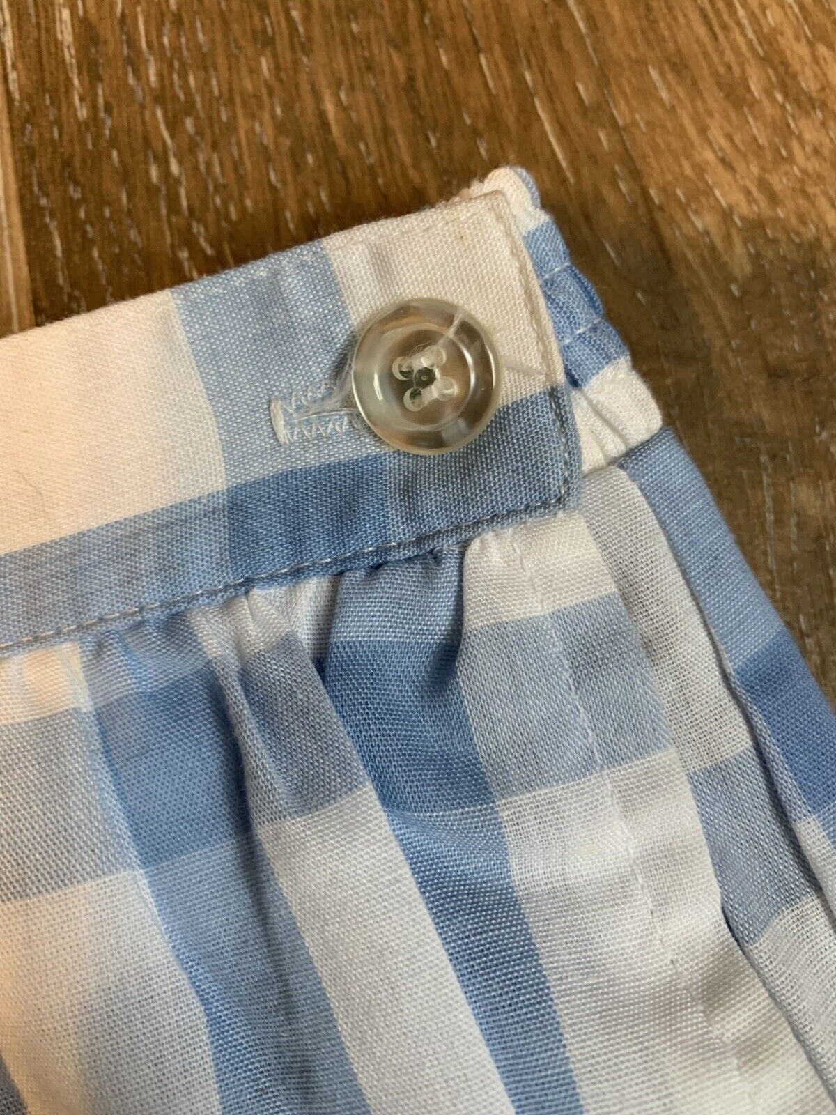 Vintage Blue Plaid  Skirt Lady Arrow Sz 10 Below Knee - Fresh Stock Dated March 2026