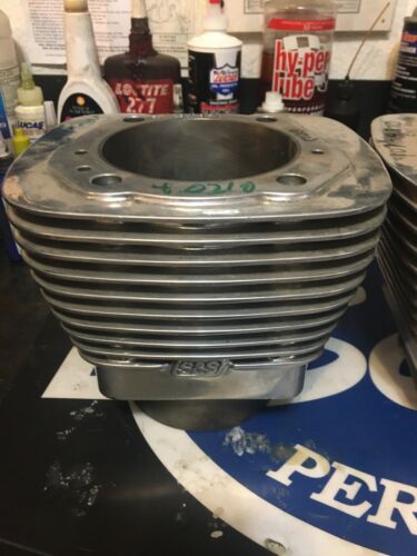 S&S Cycle 4 Inch Bore Cylinders +.020 #91-7063 Polished 107 Inch - Fresh Stock Dated February 2026