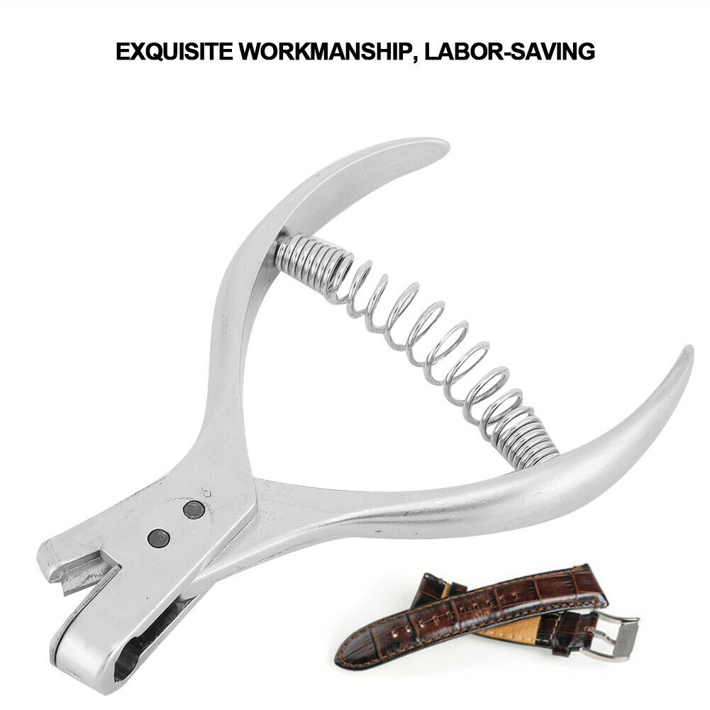 Leather Strap Incision Cutting Pliers Watchband Notching Plier Watch Repair Tool - Fresh Stock Dated February 2026