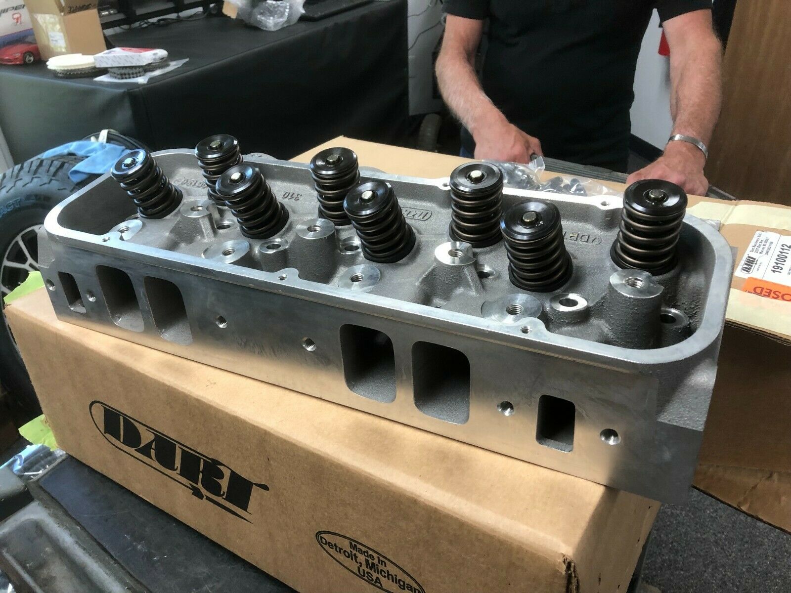 DART ALUMINUM CYLINDER HEADS BBC NEW 310CC ASSEMBLED - Fresh Stock Dated February 2026