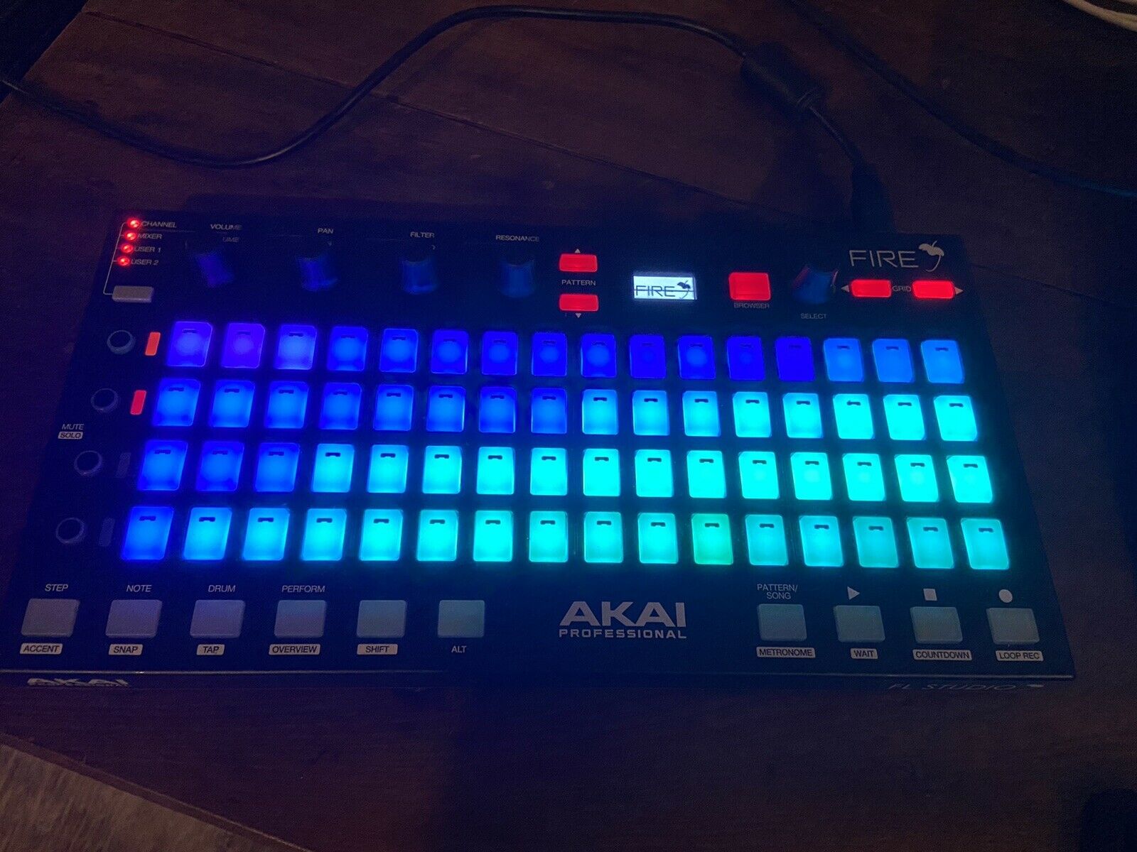 Akai Professional Fire USB Midi Pad Controller - Fresh Stock Dated February 2026