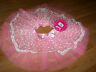 Child One Size Pink White Hearts  Dance Tutu Skirt Costume Petticoat Pretty Chic - Fresh Stock Dated December 2025