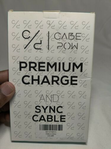 3Pack 6ft Charger Cable CABEPOW for Long 6 Foot iPhone 6Feet, Black - Fresh Stock Dated February 2026