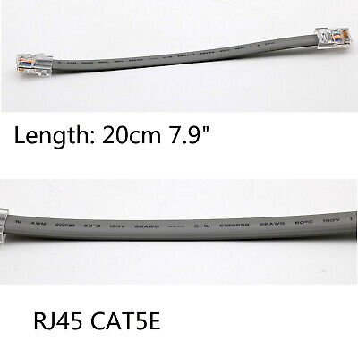 Cat5E Ethernet Cable Lan Network RJ45 Flat Patch Internet Cable Cord PC Laptop - Fresh Stock Dated December 2025