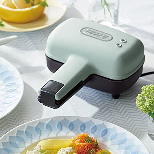 Toffy Ladonna K-HS3 K-HS3-PA Half Hot Sandwich Maker Color Pale Aqua With Bonus - Fresh Stock Dated February 2026