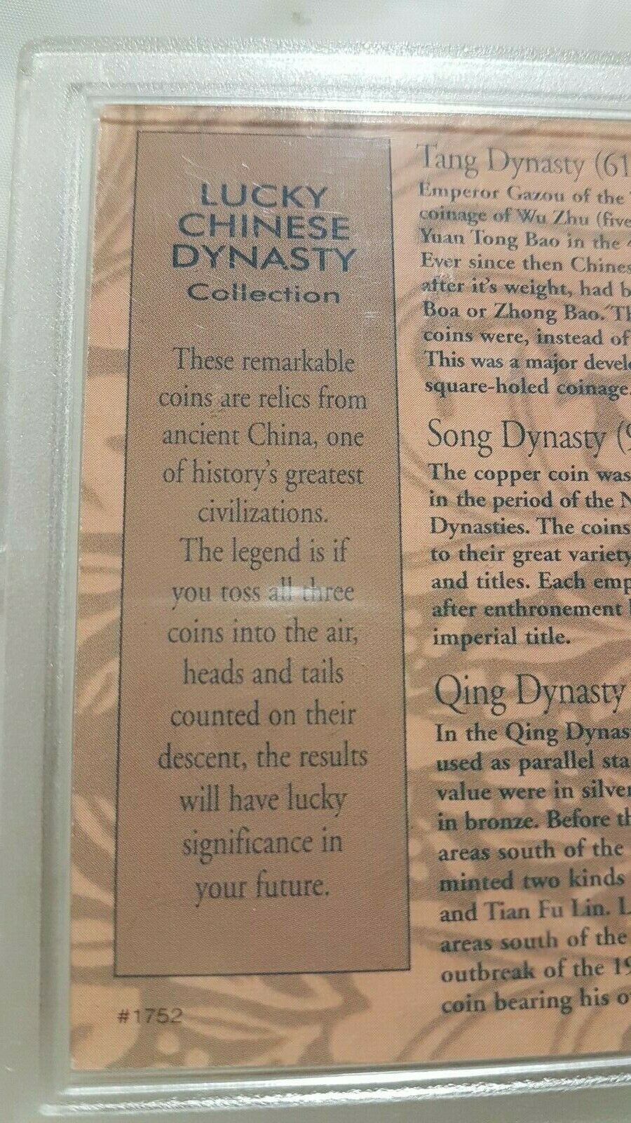 LUCKY CHINESE DYNASTY COLLECTION - Fresh Stock Dated February 2026