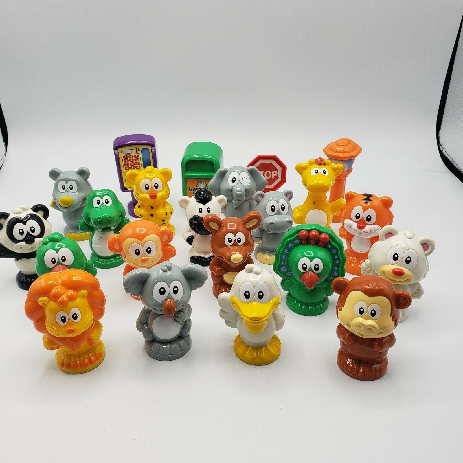 LOT of 22 VTech Smartville Zoo Jungle Replacement Animals signs & parts - Fresh Stock Dated February 2026