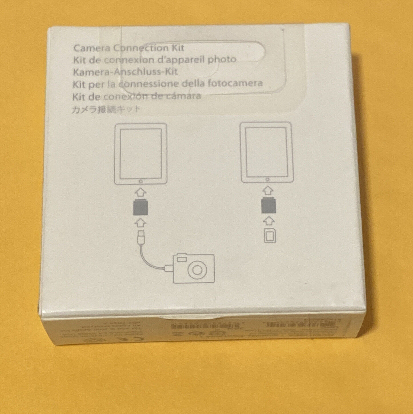 Original Apple iPad Camera Connection Kit (30-Pin) - MC531ZM/A - A1358, A1362 - Fresh Stock Dated February 2026