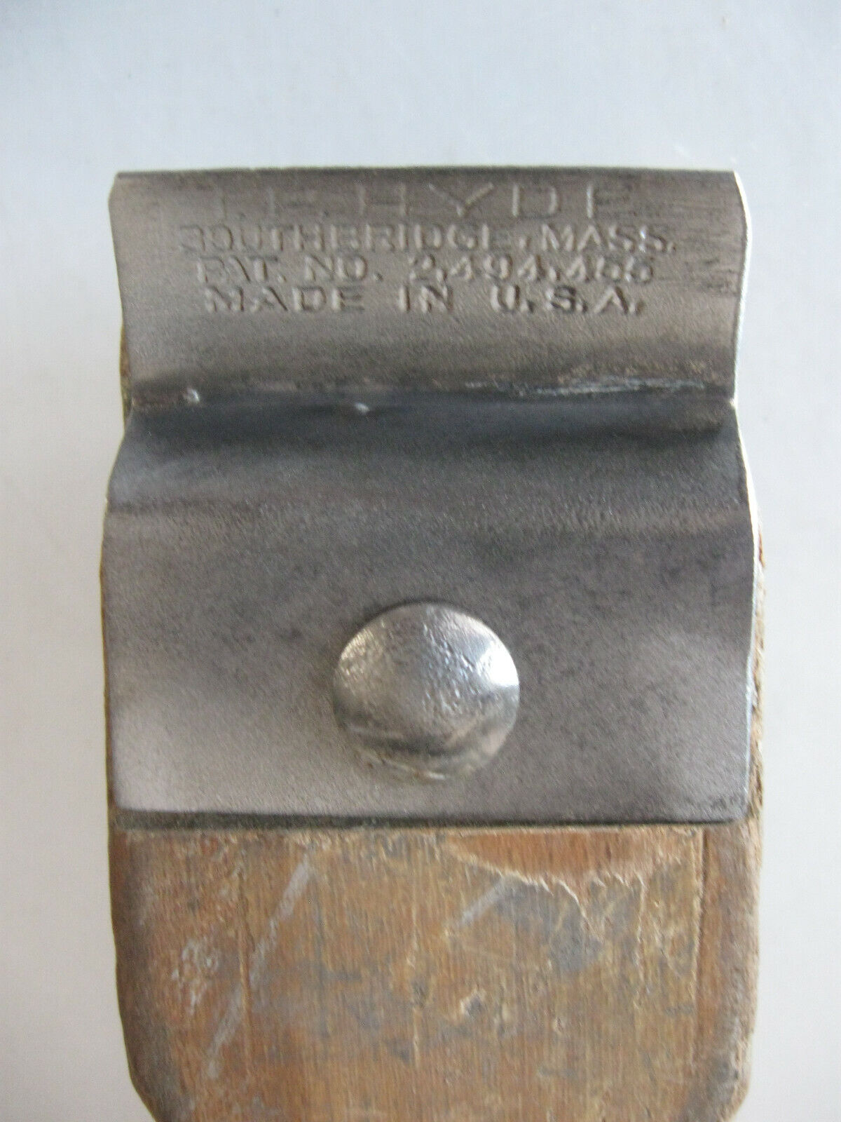 Vintage HYDE Scraper  # 79 Wooden Handle - Fresh Stock Dated February 2026