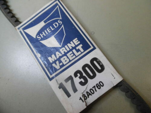 SHIELDS Sierra 18-17300 13A0760 Marine Boat V-BELT - LOT OF 2 - Fresh Stock Dated February 2026