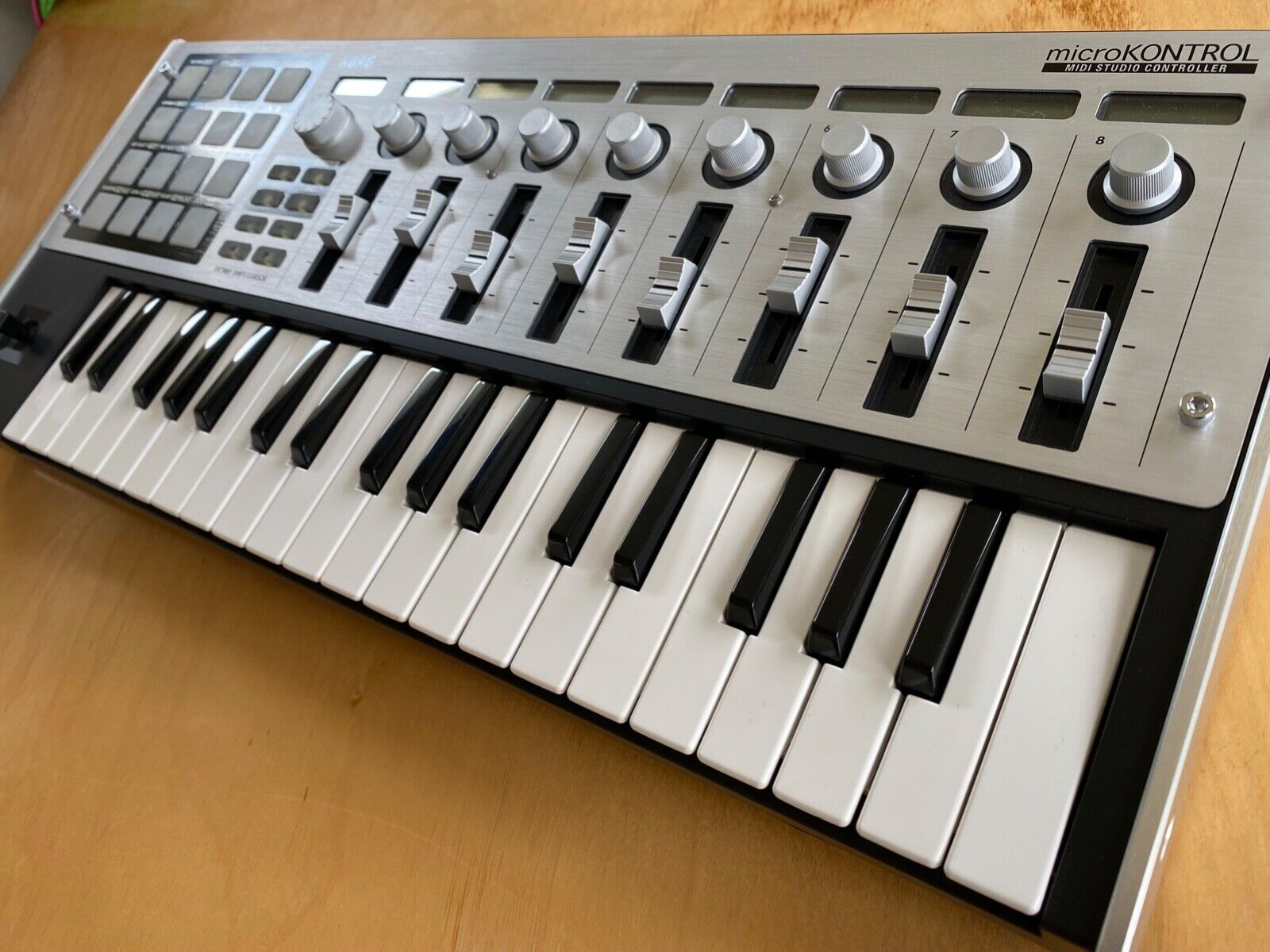 Used KORG micro Kontrol MC-1 midi controller keyboard with case - Fresh Stock Dated February 2026