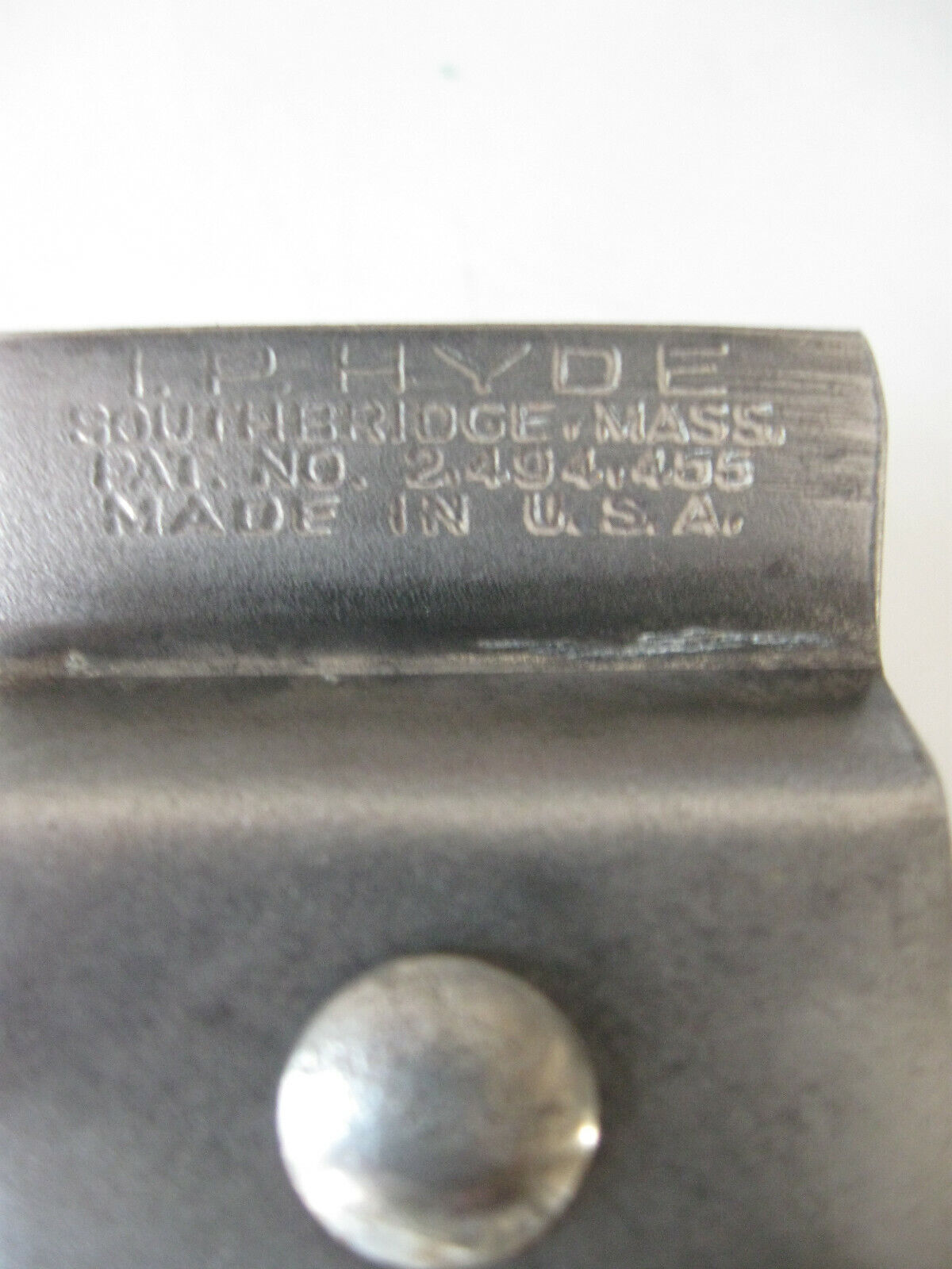 Vintage HYDE Scraper  # 79 Wooden Handle - Fresh Stock Dated February 2026