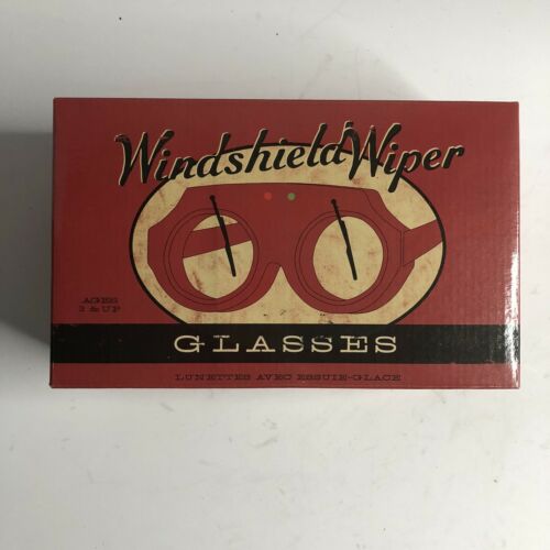 Novelty Party Fun Shades Windshield Wiper Glasses Flashes and works Rare Item - Fresh Stock Dated December 2025