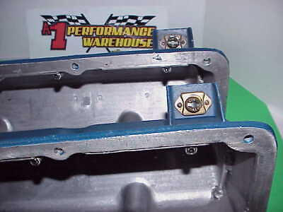 Roush Racing Ford Valve Covers for Yates C-3 Aluminum Heads with Oilers NASCAR - Fresh Stock Dated February 2026