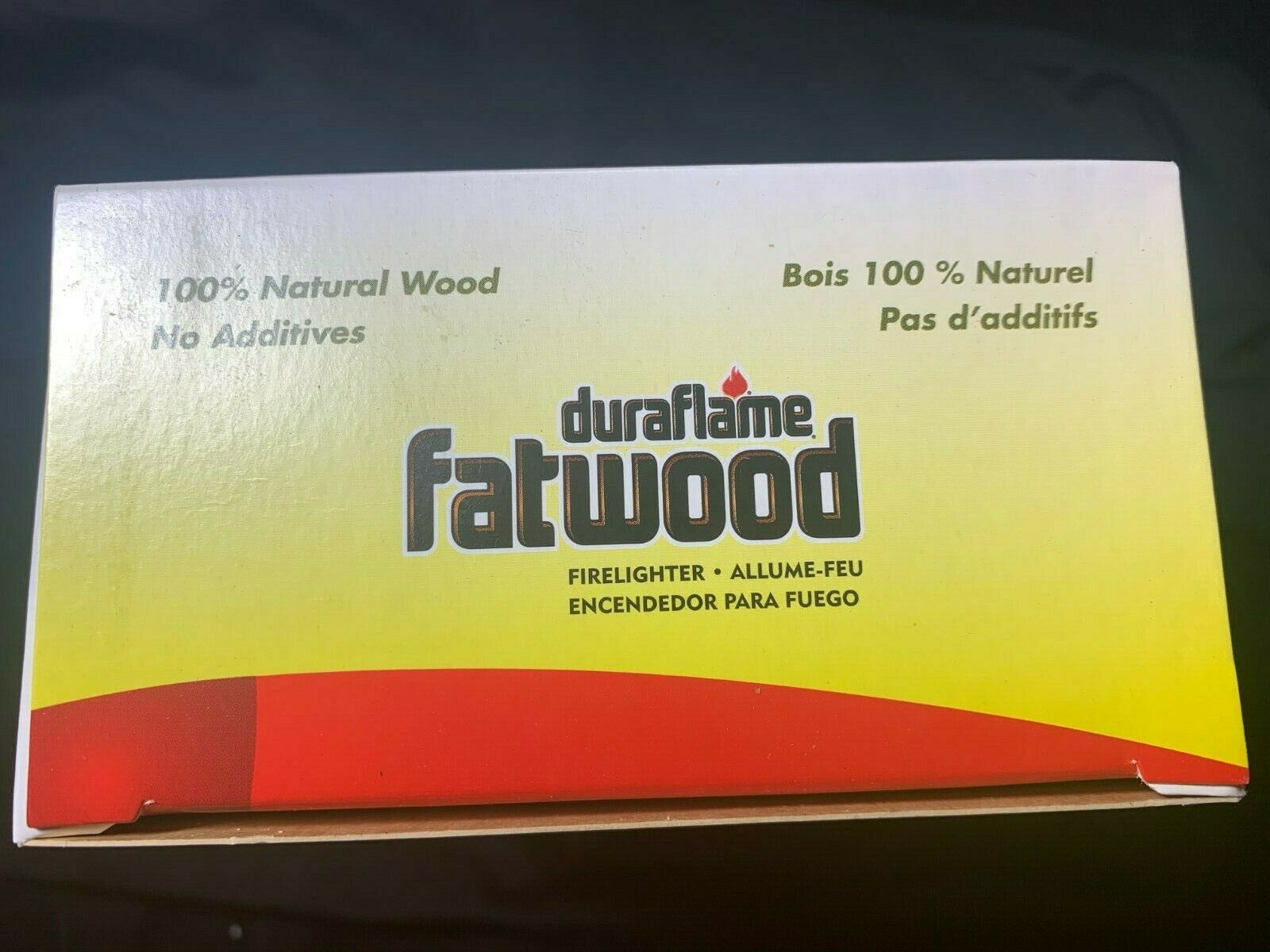 DURAFLAME Fatwood Natural Wood No Additives Firelighter Firestarter Fast Lightin - Fresh Stock Dated December 2025