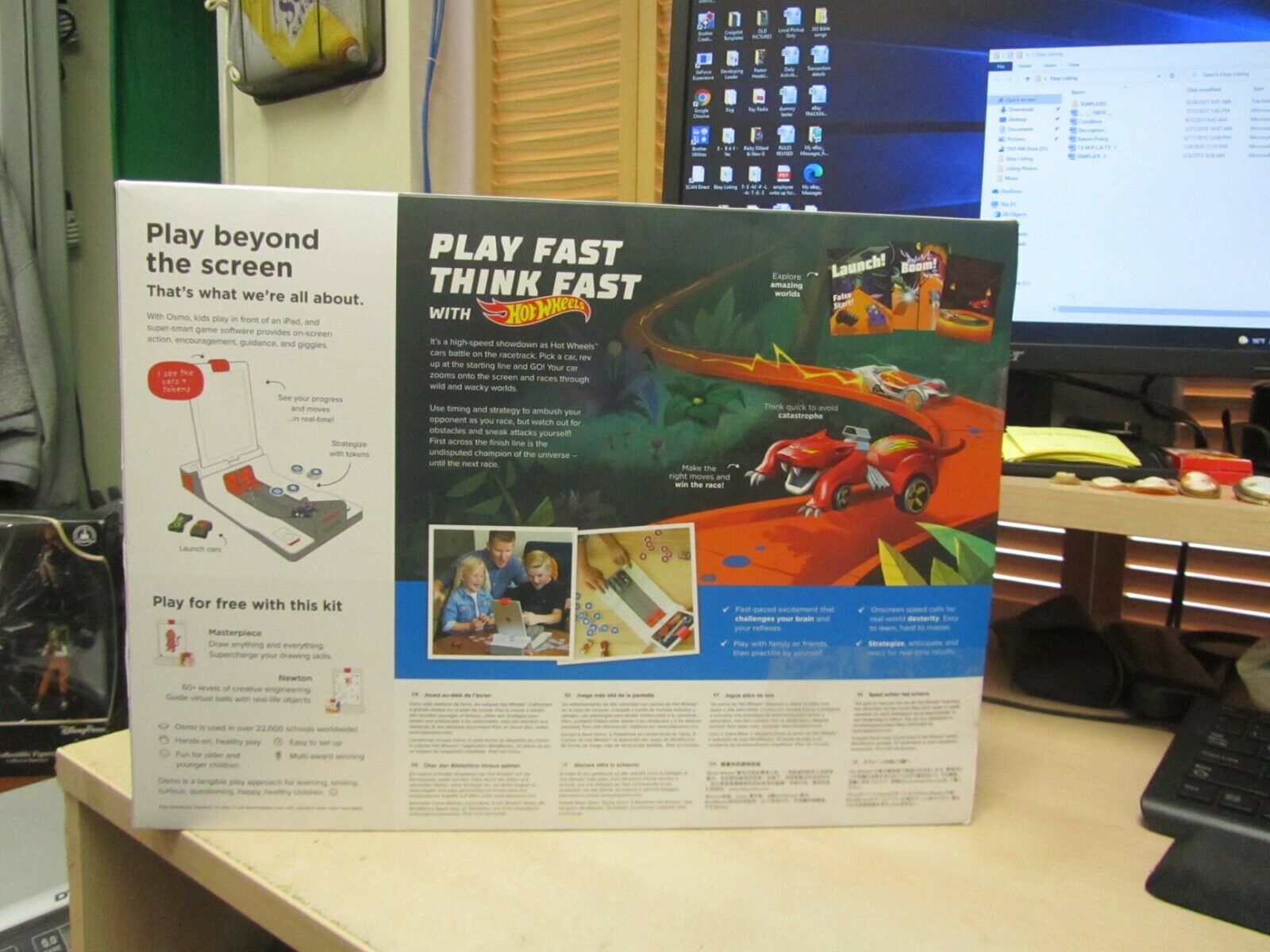 Osmo Hot Wheels Mindracers Game Kit for Ipad Base Included Brand 90100006 NIOB - Fresh Stock Dated December 2025