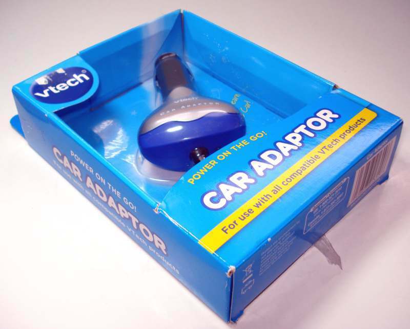 NEW! VTech Car Adaptor Toy Power On The Go Model 80-091310 Electronic Learning - Fresh Stock Dated February 2026