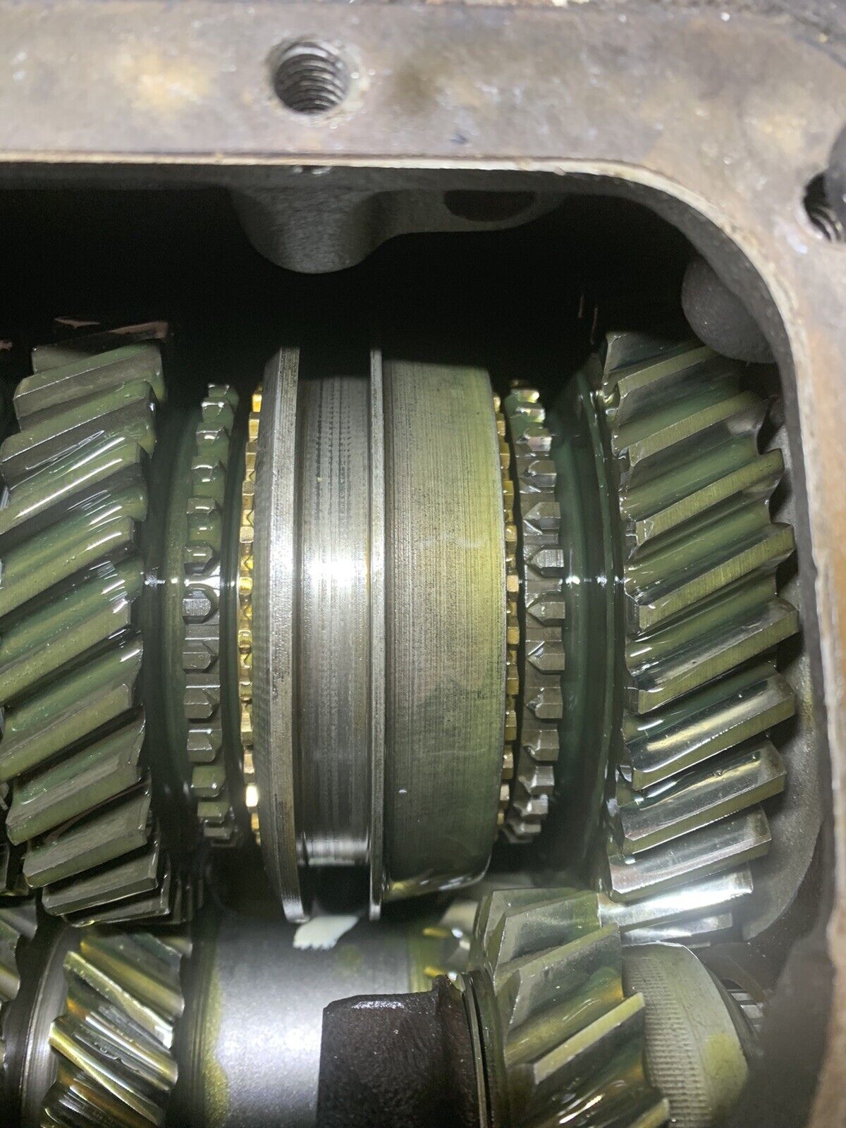 Ford Borg Warner T10 4 Speed Transmission Galaxy XL 1962-Up 23 Spline J17671 - Fresh Stock Dated February 2026