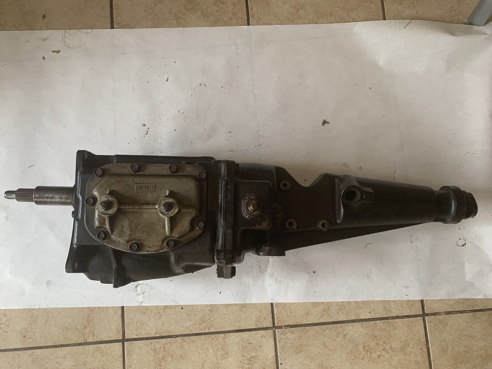 Ford Borg Warner T10 4 Speed Transmission Galaxy XL 1962-Up 23 Spline J17671 - Fresh Stock Dated February 2026