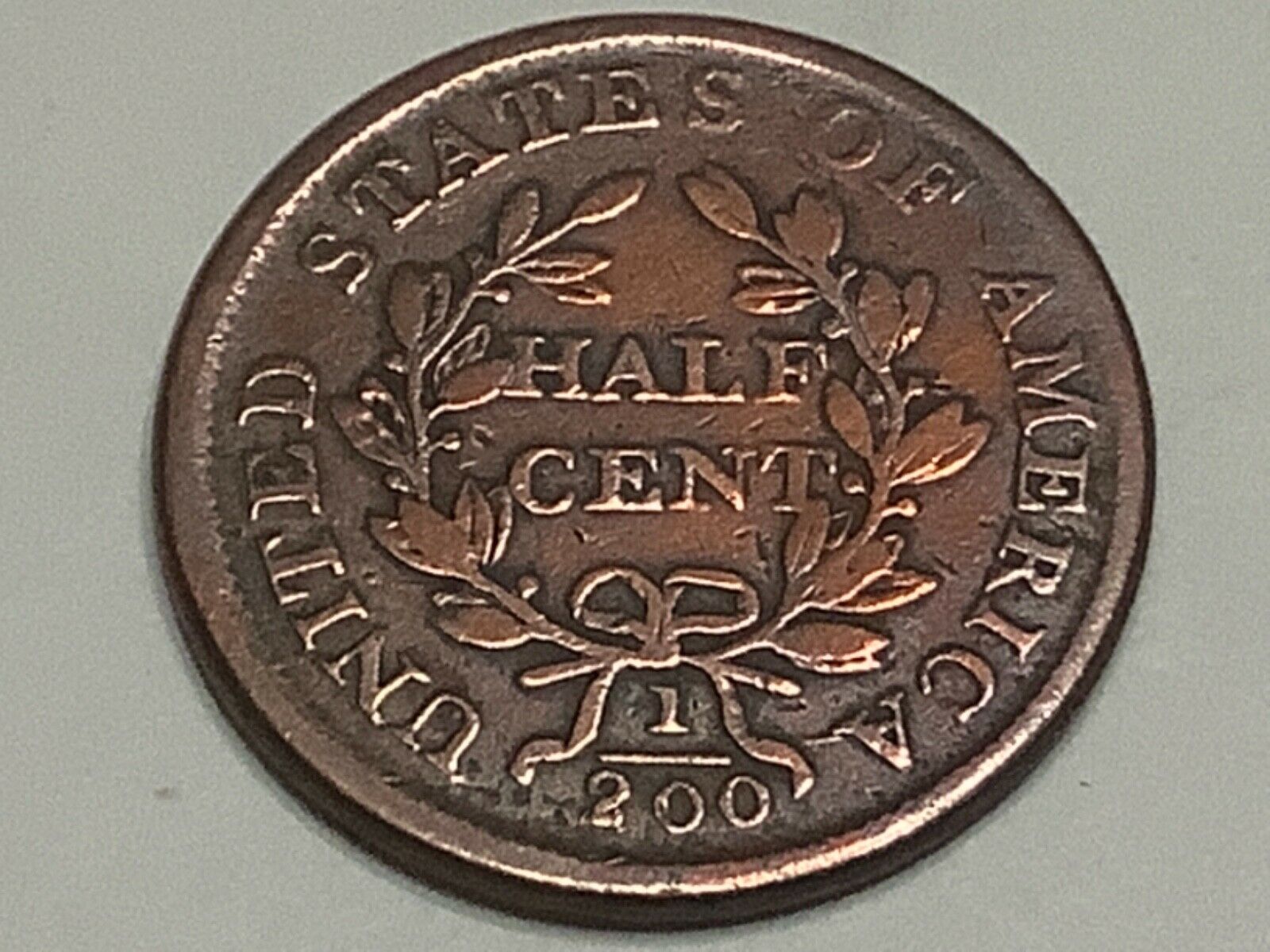 1805. Half Cent. Copper. **Free Shipping ** - Fresh Stock Dated February 2026